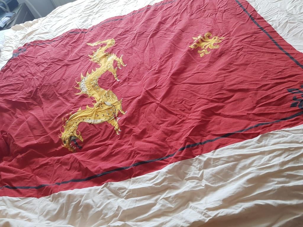 dekbedovertrek 2 persoons met 1 sloop, Gebruikt, Beige, Dekbedovertrek, Tweepersoons