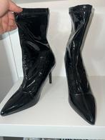 Hakken boots maat 38 latex, Ophalen of Verzenden, Zo goed als nieuw, Zwart