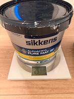 Sikkens Alphacryl Pure Mat SF (10 liter), Ophalen, Zo goed als nieuw, Wit