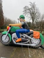 Opblaasbare motor tractor wielrenner zuster abraham sara enz, Ophalen, Zo goed als nieuw, Abraham of Sarah