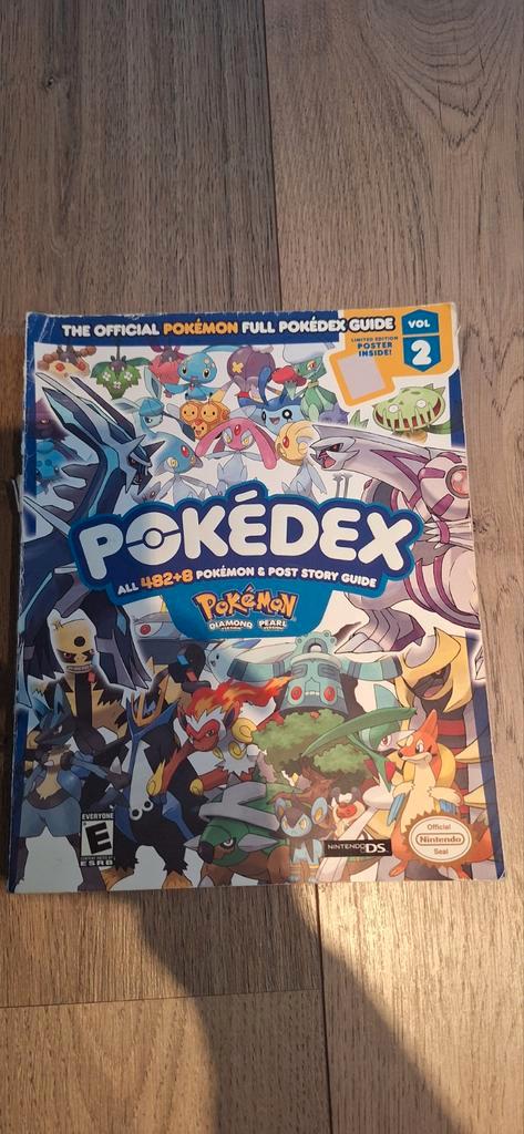 Pokémon Diamond/Pearl Pokédex Guide -, Spelcomputers en Games, Games | Nintendo DS, Vanaf 3 jaar, Ophalen of Verzenden