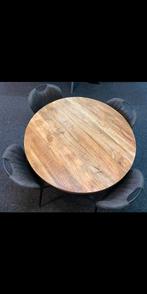 Setprijs! Mangohout eettafel en salontafel Rond/Ovaal, Ophalen, Nieuw