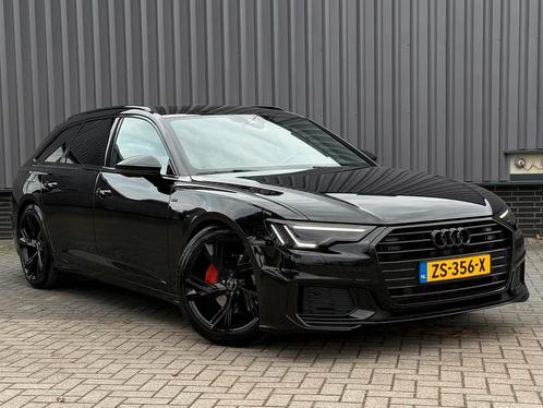 ## super mooie Audi A6 45 Tfsi 245pk 3x sline  2019 Zwart ##, Auto's, Audi, Particulier, A6, ABS, Adaptieve lichten, Adaptive Cruise Control
