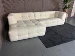 GRATIS LEVERING Teddystof Loungebank Crème 290x160 GEREINIGD, 250 tot 300 cm, Ophalen of Verzenden, Zo goed als nieuw, 150 cm of meer