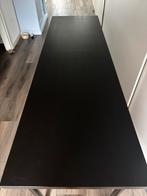 LAGKAPTEN Bureau IKEA Zwart 200x60, Huis en Inrichting, Bureaus, Ophalen, Gebruikt, Bureau