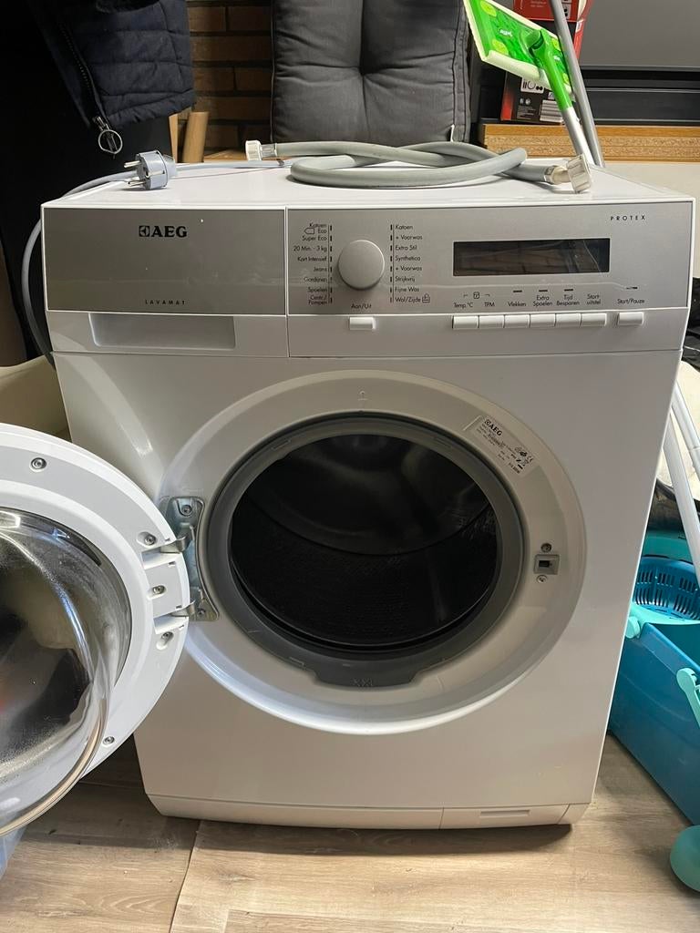 Wasmachine AEG Lavamat Protex L76475FL 7 kg - A+++, Witgoed en Apparatuur, Wasmachines, Ophalen, Gebruikt, Voorlader, Kort programma