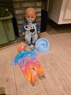 Baby born jongen pop, Ophalen of Verzenden, Zo goed als nieuw, Babypop