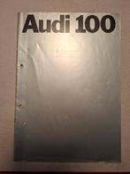 Audi 100 autofolder, Ophalen of Verzenden, Gelezen, Audi, Audi