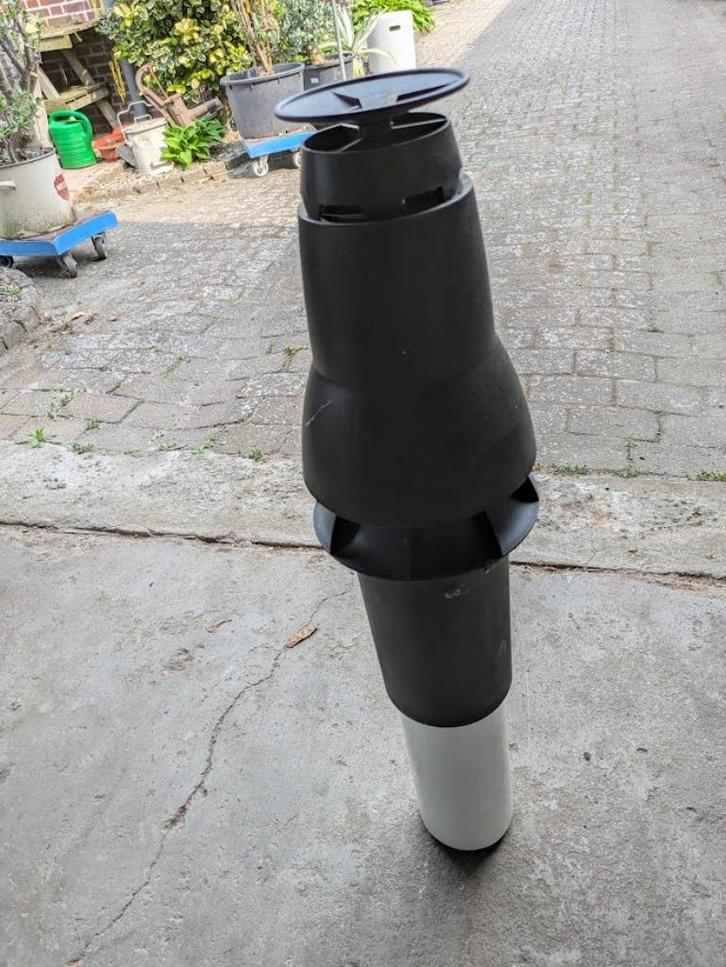 Dak doorvoer  rookafvoer luchttoevoer, Doe-het-zelf en Verbouw, Ventilatie en Afzuiging, Gebruikt, Ophalen