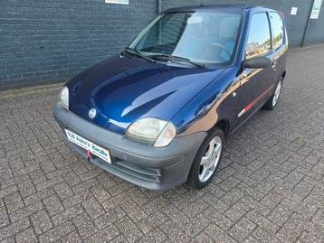 Fiat Seicento 1.1 2003 Blauw km118512 rijdt en schakelt goed beschikbaar voor biedingen