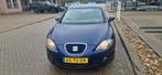 Seat Leon 1.6 75KW 2007 Blauw rijd super airco cruise, Auto's, Stof, 4 cilinders, Euro 4, 5 stoelen