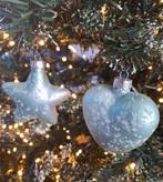 Set kerstversiering ballen ijsblauw, Diversen, Kerst, Ophalen of Verzenden