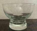 Blank glazen ijs/dessert schaaltje of windlicht; 6 cm hoog, Huis en Inrichting, Keuken | Servies, Ophalen of Verzenden, Zo goed als nieuw