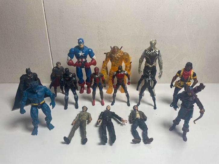 Marvel & DC Actiefiguren Set, Kinderen en Baby's, Speelgoed | Actiefiguren, Gebruikt, Ophalen of Verzenden