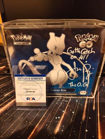 Gesigneerde Pokémon GO Elite Trainer Box - Mewtwo beschikbaar voor biedingen