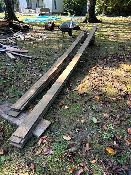 Zweeds Rabat Hout - Gebruikt, Geïmpregneerd, Doe-het-zelf en Verbouw, Hout en Planken, Nieuw, Plank, Overige houtsoorten, 300 cm of meer
