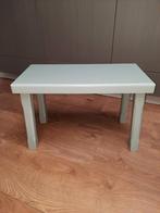 Opgeknapte bijzettafel - 60x30x39 cm, Ophalen of Verzenden