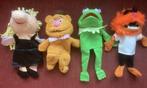 Muppet Poppen Set - Kermit, Miss Piggy, Fozzie, Animal, Ophalen of Verzenden, Zo goed als nieuw, Overige typen