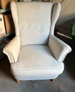 Ikea Strandmon Fauteuil - Nieuwe Bekleding!, Huis en Inrichting, Ophalen, Gebruikt, 75 tot 100 cm, Klasiek