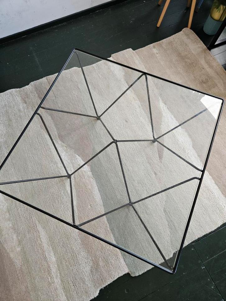 Salontafel in stijl van Paolo Piva Alanda, Huis en Inrichting, Tafels | Salontafels, Gebruikt, Minder dan 50 cm, 50 tot 100 cm