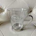Theeglas glazen kop van het merk Lipton, Verzamelen, Glas en Borrelglaasjes, Ophalen of Verzenden, Zo goed als nieuw, Overige typen