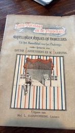 Boek oud Sint Nicolaas sinterklaas poppenkast zwarte piet, Ophalen of Verzenden