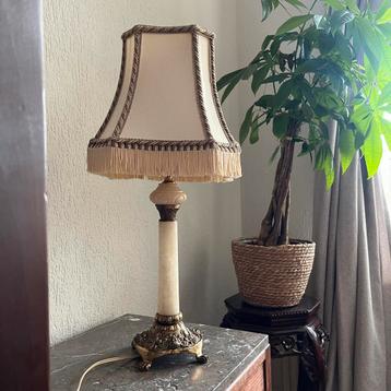 Prachtige vintage tafellamp – Hollywood Regency-stijl beschikbaar voor biedingen