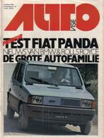 Autovisie 20 1980 : Fiat Panda 45 - Volvo 244 Turbo - BMW 5, Gelezen, Algemeen, Ophalen of Verzenden, Autovisie