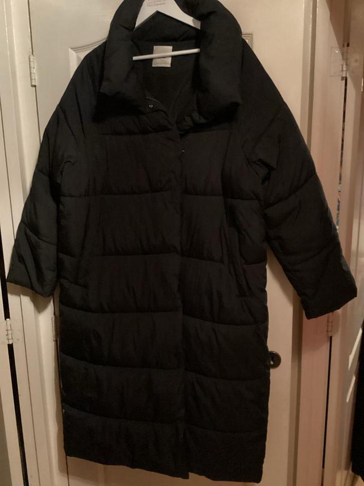 Summum Zwarte Jas, Kleding | Dames, Jassen | Winter, Zo goed als nieuw, Maat 42/44 (L), Zwart, Ophalen of Verzenden