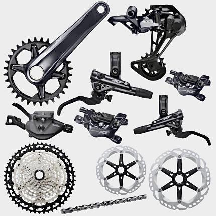 Russellbikes: Shimano XT M8100-1 Disc 12sp groepset, Fietsen en Brommers, Fietsonderdelen, Nieuw, Ophalen of Verzenden