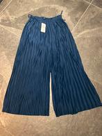 NIEUW blauwe plissé wide leg broek 158/164 b.nosy 10c 2x, Broek, Nieuw, Ophalen of Verzenden, B.nosy