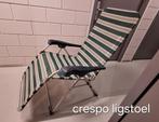 Relax tuinstoel, Ophalen, Gebruikt, Aluminium, Verstelbaar
