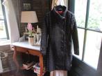 mj/DESIGUAL/jas/lange jas/winterjas/maat 38/ ALS NIEUW!, Maat 38/40 (M), Verzenden, Zwart, Zo goed als nieuw