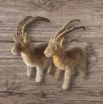 Vintage Steiff steenbokjes Rocky € 40,00 /€ 35,00 p stk 0501, Ophalen of Verzenden
