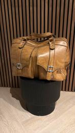 Vintage Reis Tas, Sieraden, Tassen en Uiterlijk, Koffers, Ophalen, Gebruikt, Minder dan 50 cm, Zacht kunststof