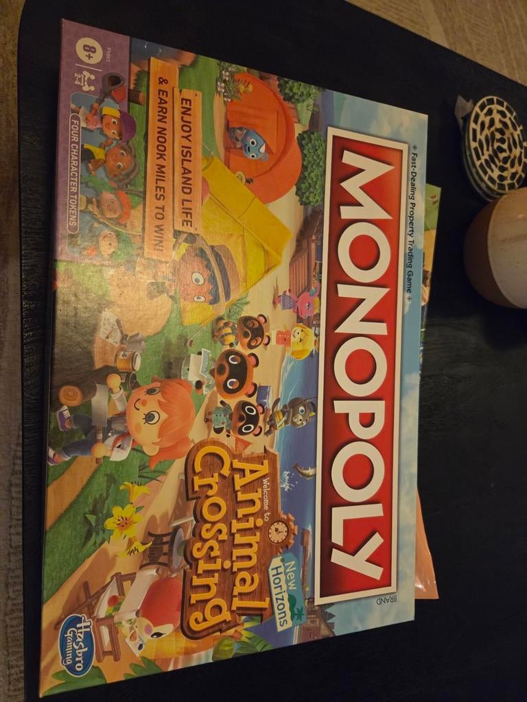 Monopoly Animal Crossing Bordspel, Ophalen, Zo goed als nieuw, Hasbro