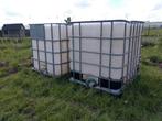 IBC regenton 1000L, Kunststof, Gebruikt, 150 liter of meer, Ophalen