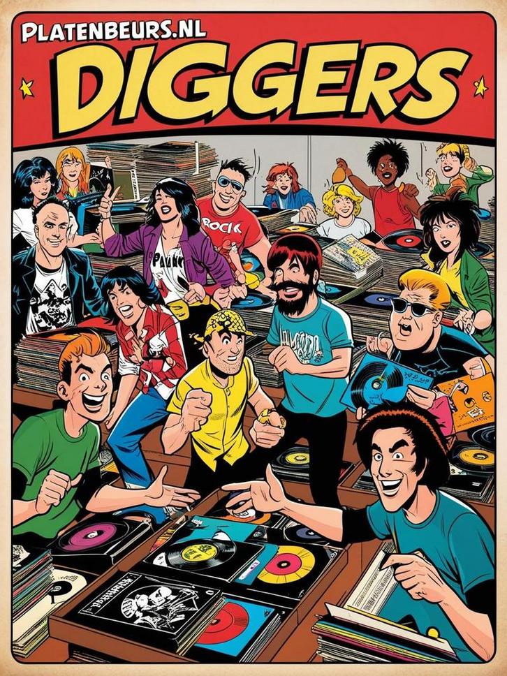 De Platenbeurs Agenda Pareltjes zoeken op de Platenbeurs, Cd's en Dvd's, Vinyl | Pop, Zo goed als nieuw, 2000 tot heden, Overige formaten