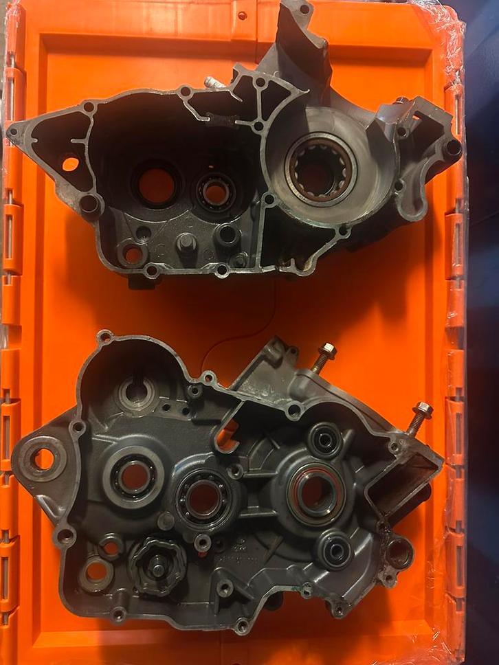 KTM SX125 2001 carters - kleine beschadiging, Motoren, Onderdelen | Merk-onafhankelijk, Ophalen