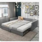 Slaapbank/bed een/tweepersoons met matras 180 cm bij 200 cm, Huis en Inrichting, Ophalen, Tweepersoons, Zo goed als nieuw, 180 cm