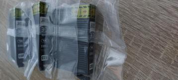 NIEUW - 3x ZWART Inkt cartridges voor Epson beschikbaar voor biedingen