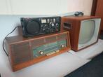 Oude Radio & TV - Vintage Collectie, Ophalen of Verzenden, Gebruikt, Minder dan 40 cm, Philips