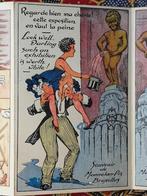 Complete oude serie Manneke Pis ansichtkaarten uit 1945., Ophalen of Verzenden