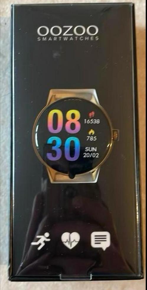 Oozoo smartwatch nieuw, Sieraden, Tassen en Uiterlijk, Smartwatches, Zo goed als nieuw, Android, Roze, Ophalen of Verzenden