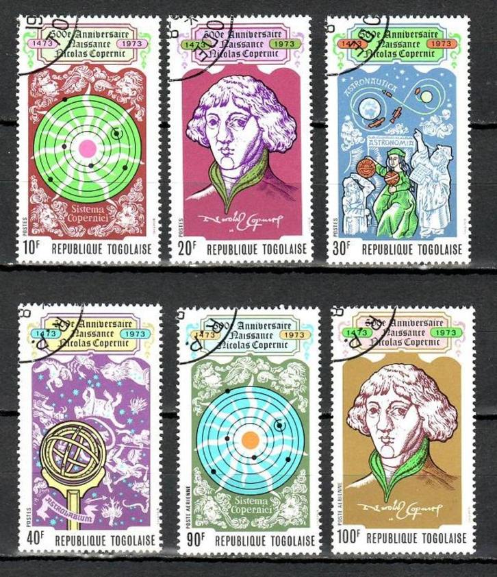 Togo Copernicus 982 serie, Postzegels en Munten, Postzegels | Thematische zegels, Overige thema's, Verzenden