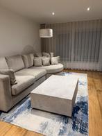 Salontafel travertijn look zwevend Westwing, Ophalen, 100 tot 150 cm, Zo goed als nieuw, Minder dan 50 cm