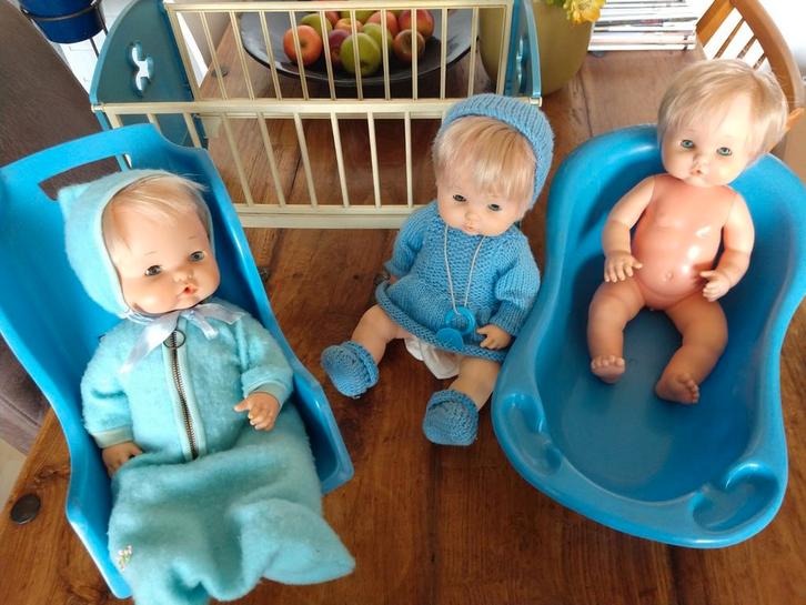 Grote Set Vintage Nenuco Poppen., Verzamelen, Poppen, Gebruikt, Pop, Ophalen of Verzenden