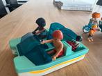 Playmobil Waterfiets met Glijbaan - Family Fun 9424, Ophalen of Verzenden, Zo goed als nieuw, Complete set