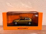 Ford Fiesta 1995 Gold Maxichamps 1:43, Hobby en Vrije tijd, Modelauto's | 1:43, Ophalen of Verzenden, Nieuw, Auto, MiniChamps
