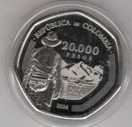 Colombia 20.000 Pesos 2024 land hervorming prooflike capsule, Verzenden, Noord-Amerika